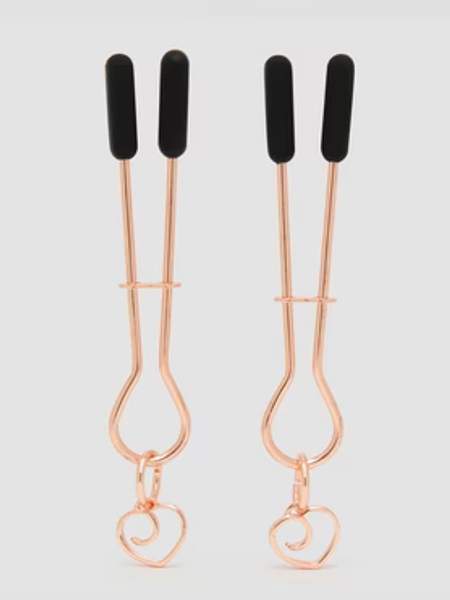 Bondage Boutique Rose Gold Adjustable Nipple Clamps