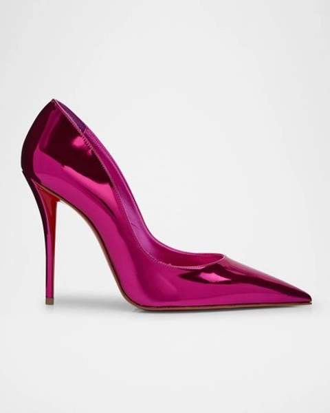 Christian Louboutin Miss Z Mirror Red Sole Pumps