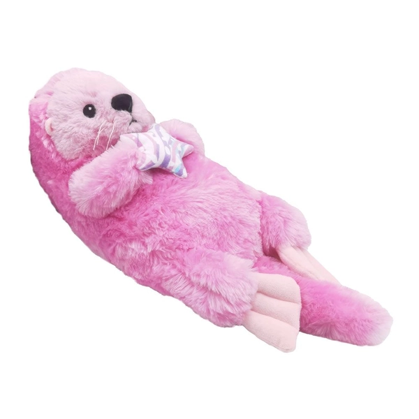 Eco Sea Otter Pink Plush