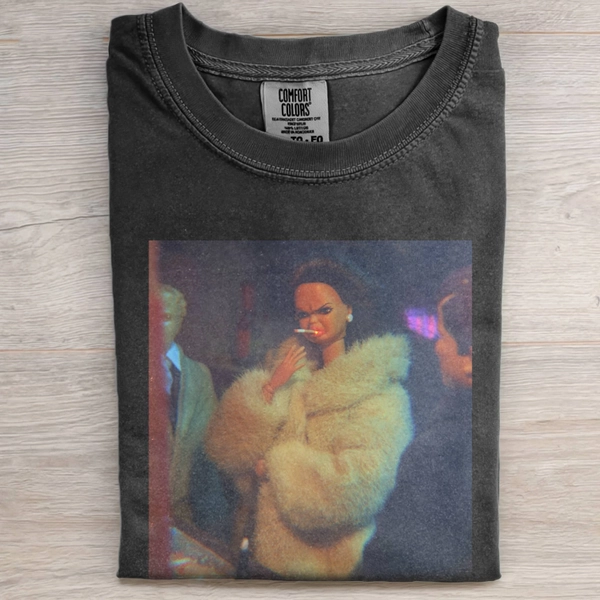 BLACK BARBIECORE PARTY TEE