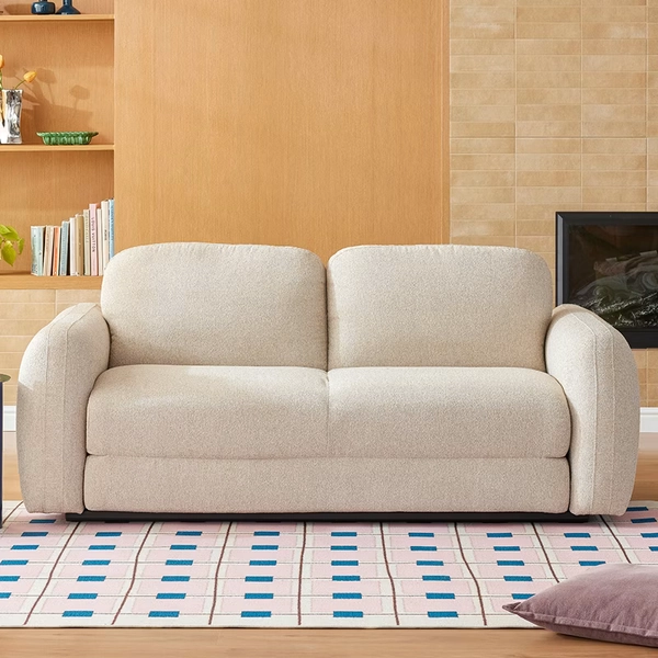 Riva Sofa Bed (Honey Beige / 2.5 Seater (Double))