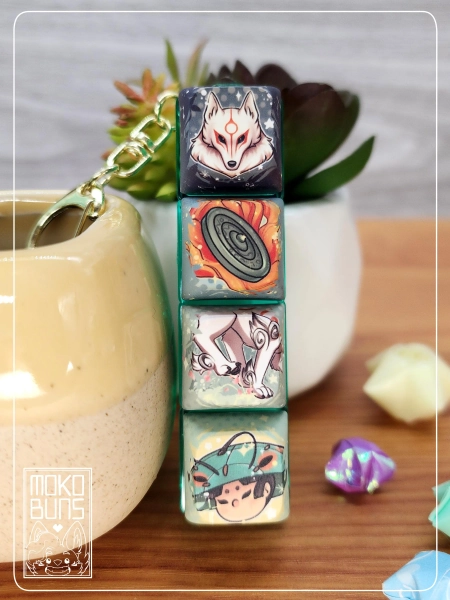 Okami Keycap Fidget Toy