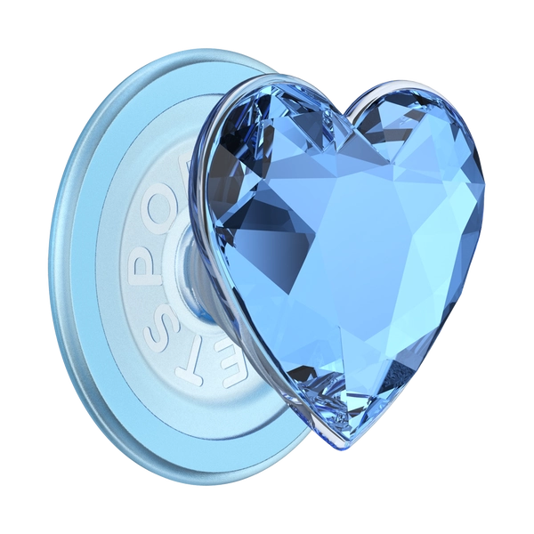 Crystal Heart Frost —  MagSafe PopGrip