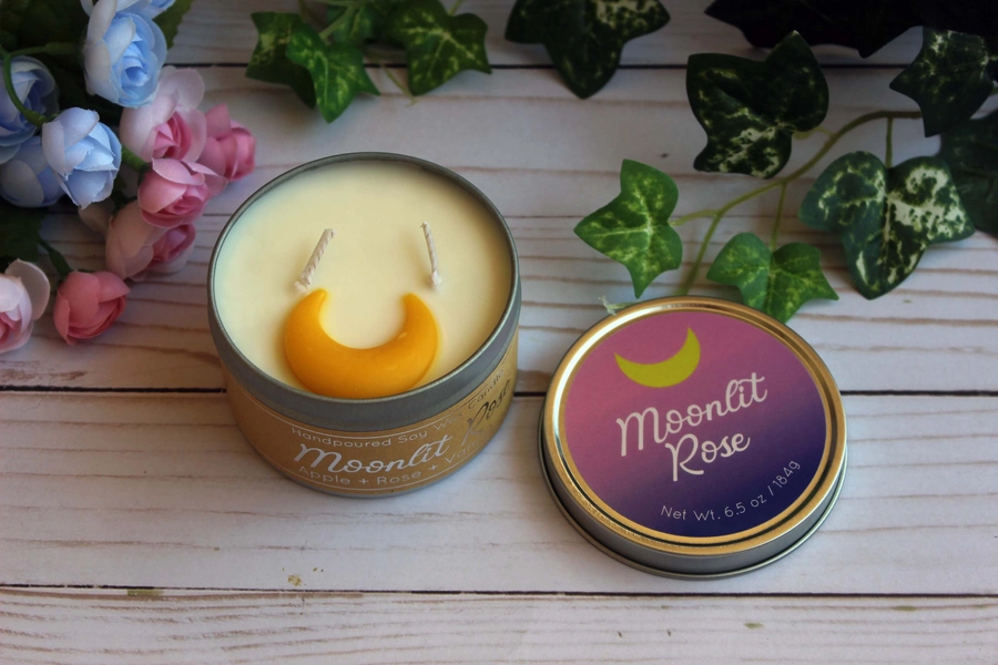 Moonlit Rose | Sailor Moon Inspired Candle