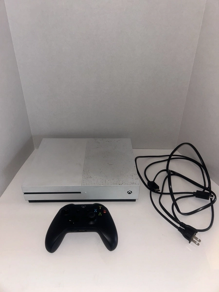 Microsoft XBOX One S 1TB Tested✅  - Complete With Controller & Cables! Working!