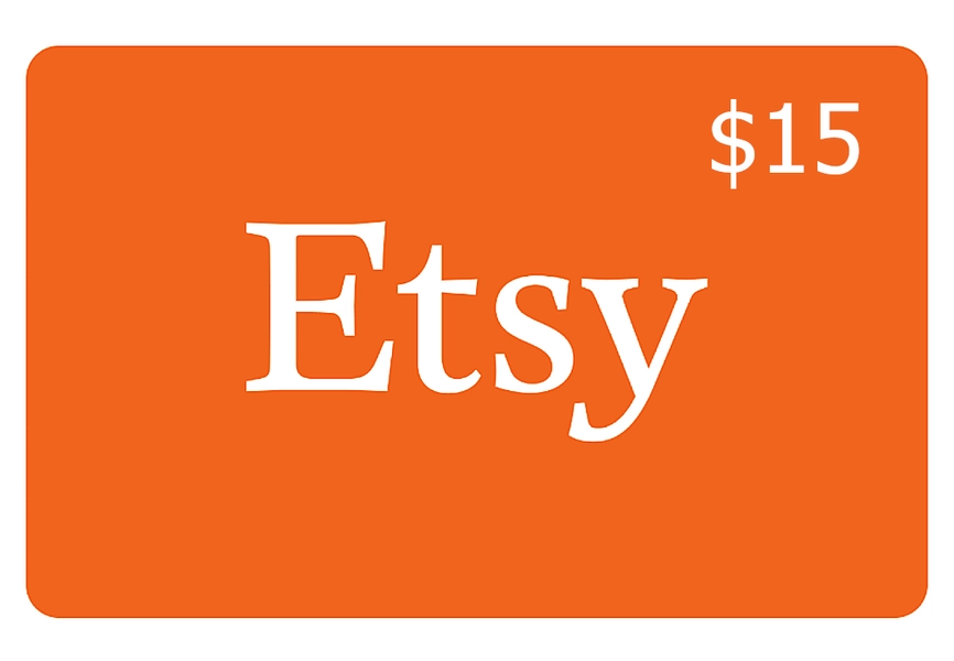 ETSY $15 Gift Card US