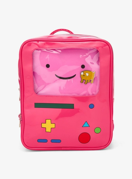 Adventure Time Pink BMO Pin Collector Mini Backpack