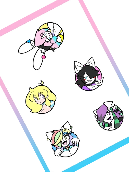 Icon Sticker Set