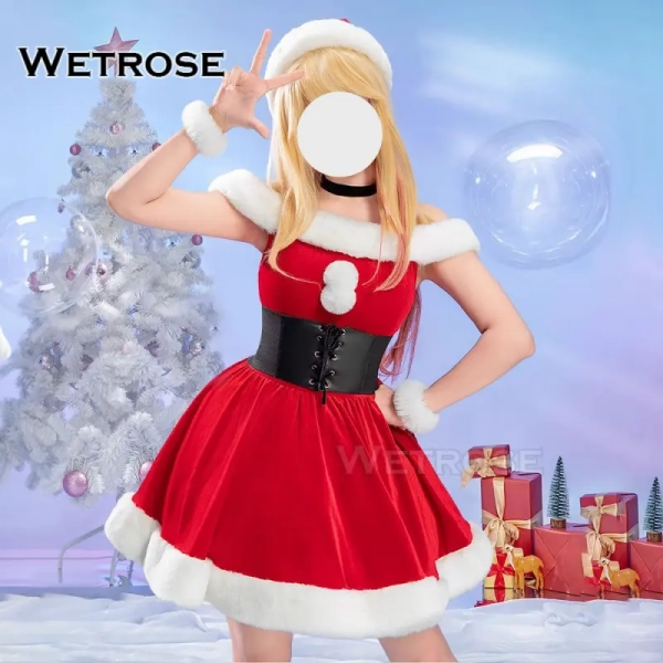 My Dress-Up Darling Kitagawa Marin Christmas Dress Cosplay Costume Xmas