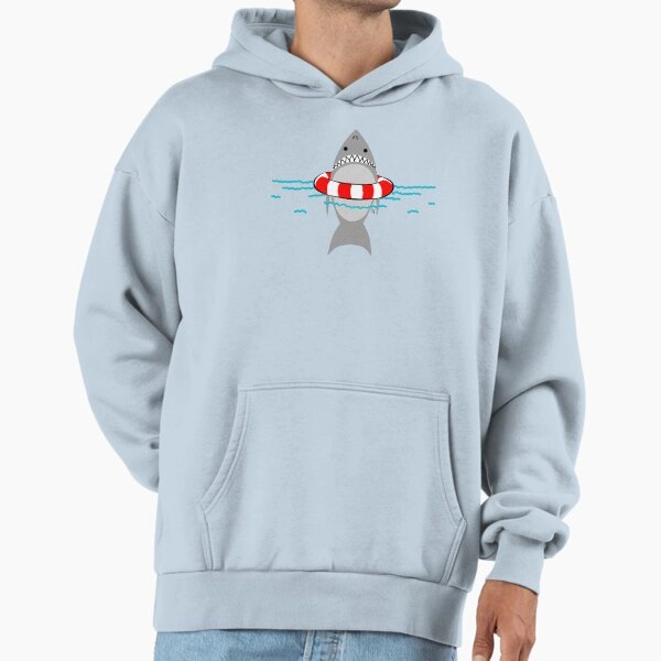 "Beach Day Shark" Premium Oversized Hoodie