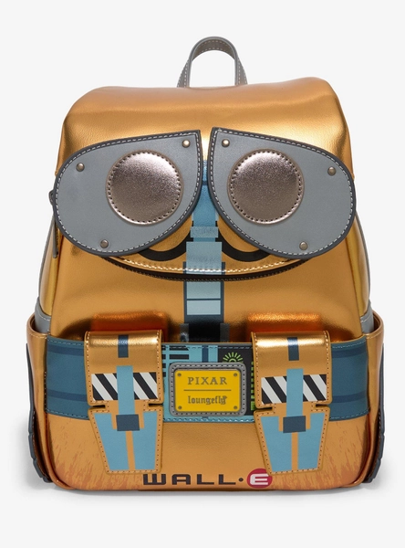 Loungefly Disney Pixar WALL-E Metallic WALL-E Figural Mini Backpack - BoxLunch Exclusive