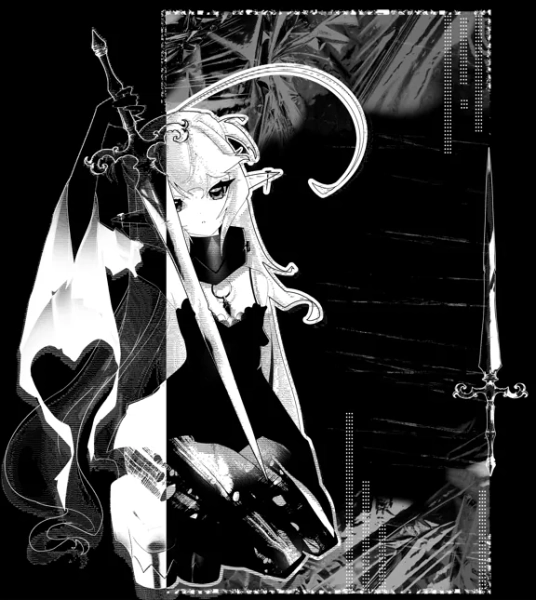 zinthie - breakcore style illustration