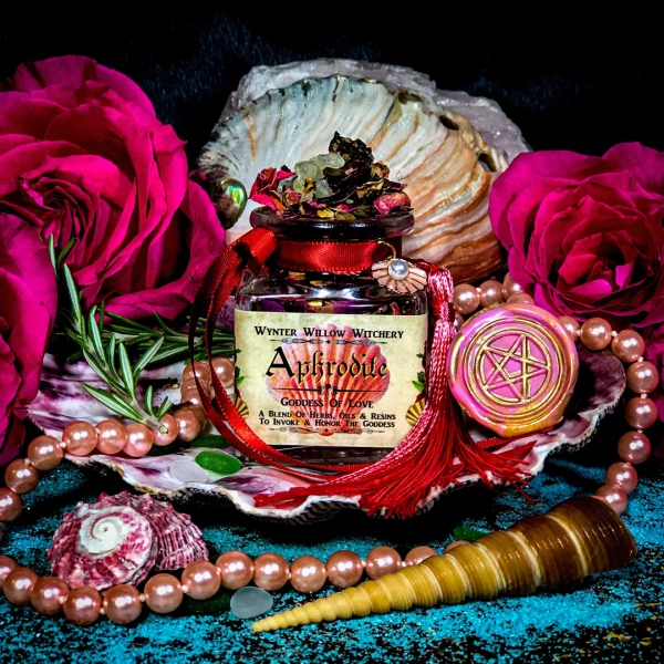 Aphrodite Incense & Resin Blend: Goddess of Love Offering - Etsy