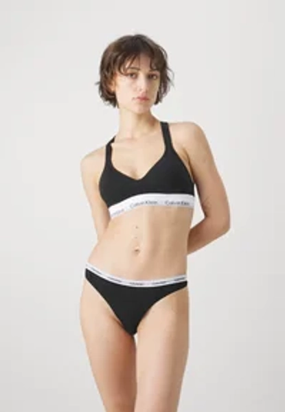 THONG LOGO ICON 3 PACK - String - schwarz/grau