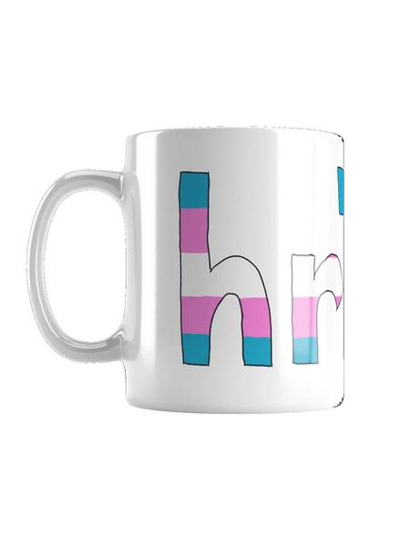 hrtea mug (T, white)