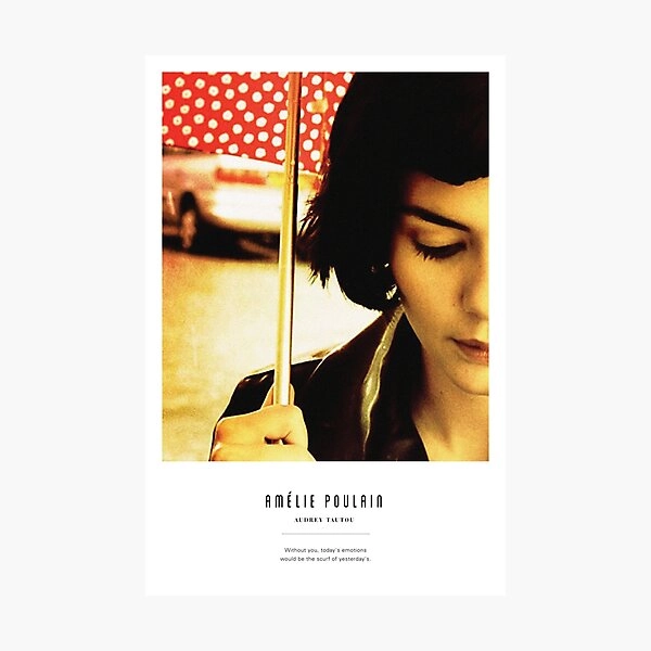 Amélie Poulain Photographic Print