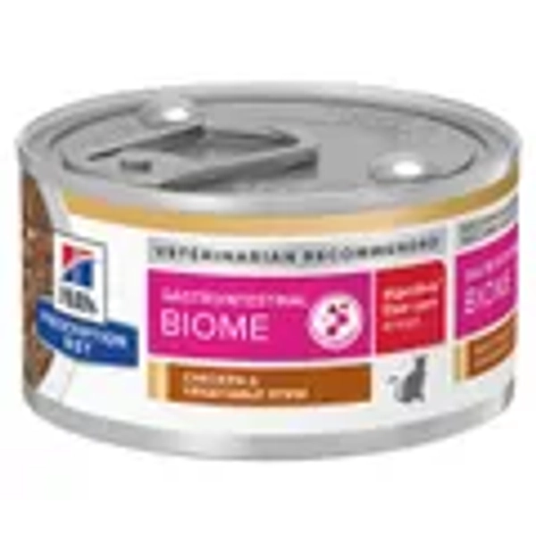 Hill's Prescription Diet Gastrointestinal Biome Digestive Stress Cat Wet Food Can 82gx24