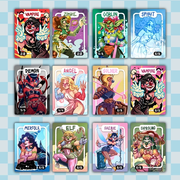 CLOWN MTG TOKENS