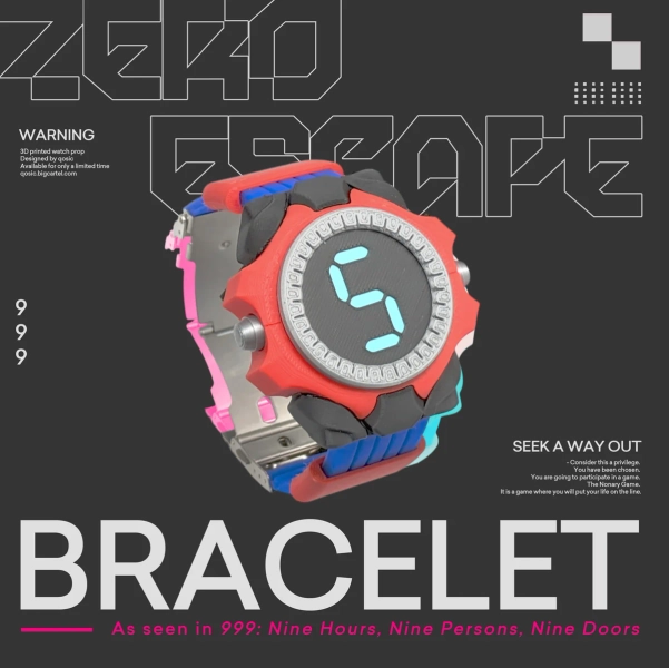 ZERO ESCAPE / 999 : Prop Bracelet [PREORDER]