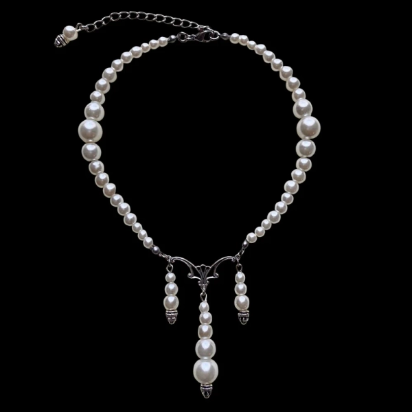 THE ‘DOVE KEEPER’ PEARL NECKLACE XS
