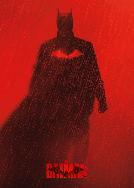 'Bat-Man' Poster, picture, metal print, paint by DC Comics | Displate