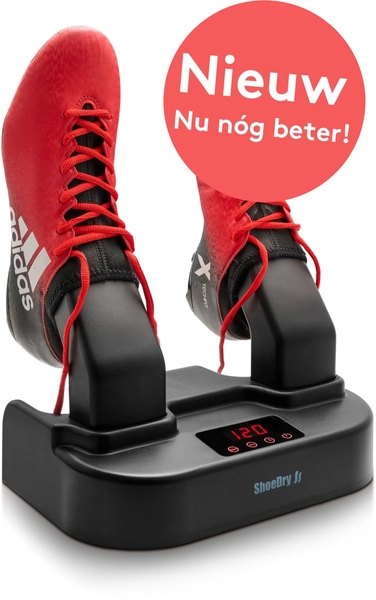 ShoeDry Airo Schoenverfrisser - Elektrische Schoendroger - Geurvreter voor Schoenen - Droge Schoenen - ION Technologie - Schoendeodorant