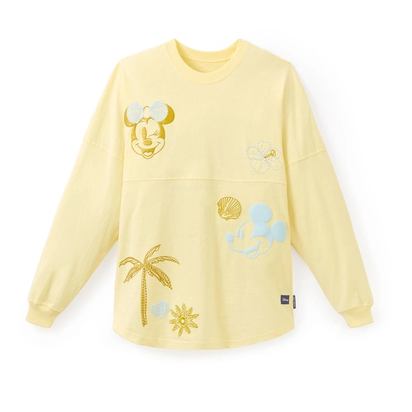 Mickey and Minnie Mouse ''Seas the Day'' Spirit Jersey® for Adults – Joyful Yellow | Disney Store