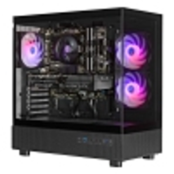 TECHNOID Glass Black Gaming PC – GeForce RTX 5070 Ti– AMD Ryzen 7 – 32GB Ram – 1TB SSD – AI Ready – VR Compatible – Win 11 Home | Best Buy Canada
