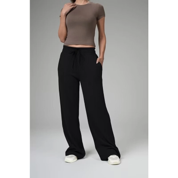 Spruce Fashion Women's Wide-Fit French Terry Lounge Sweatpants