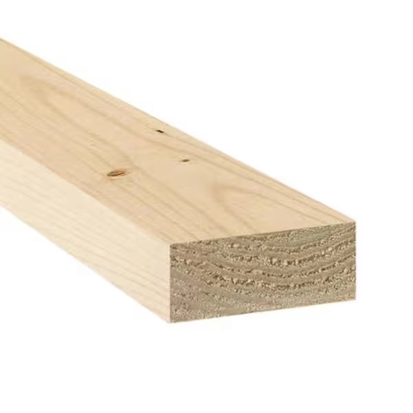 Unbranded 2 in. x 4 in. x 96 in. #2 Premium Grade KD-HT Stud 058449
