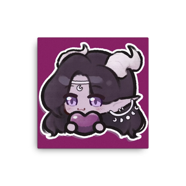 Tiny Cosmic Heart Canvas Print