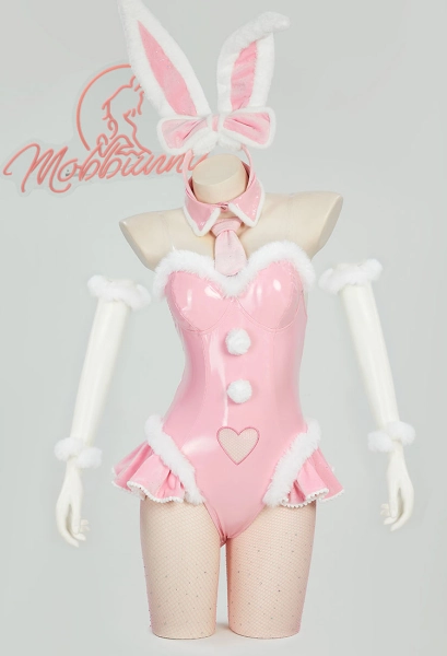 Sexy Lingerie Pink Bunny Girl Set