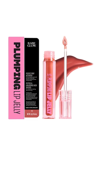 Babe Original Babe Glow Plumping Lip Jelly in Rose.