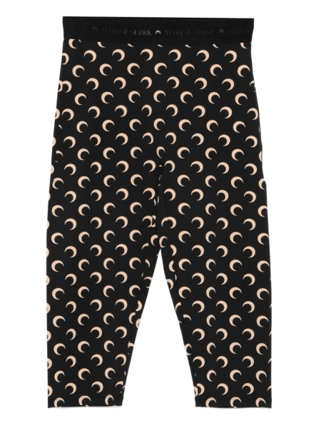 Marine Serre crescent moon-print trousers | S