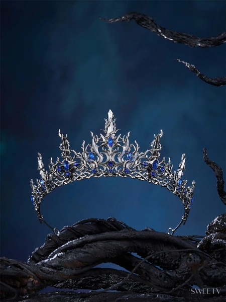 SV Sapphire Thorn Halloween Tiara