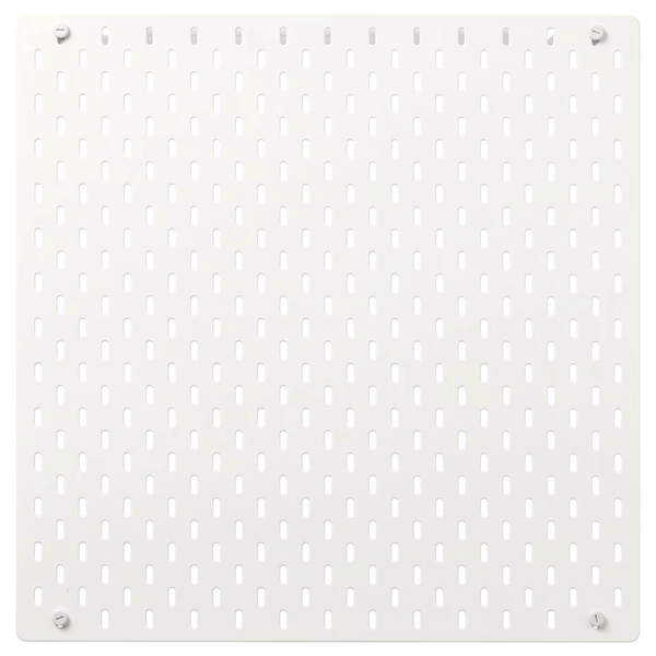SKÅDIS Pegboard - wit 56x56 cm