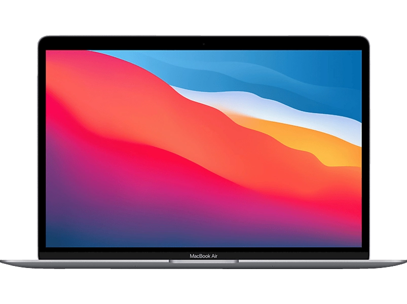APPLE MacBook Air (2020), Notebook mit 13,3 Zoll Display, Apple M1 Prozessor, 8 GB RAM, 256 GB SSD, M1, Space Grau | MediaMarkt
