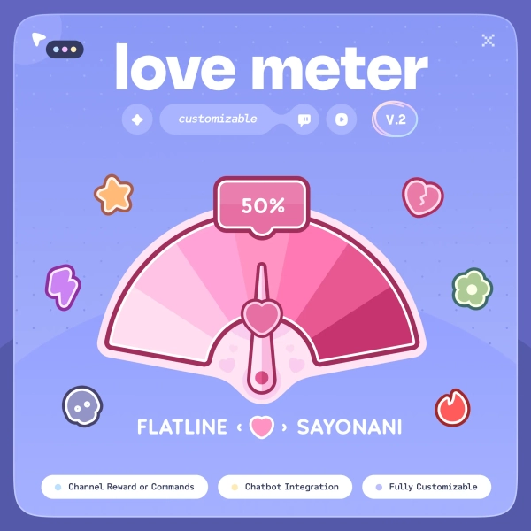 Love Meter V.2 Widget ⟢