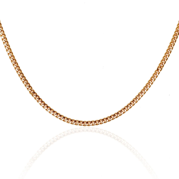 Nebü 6.2g 22K 1.6mm 18 inch Flat Curb Chain