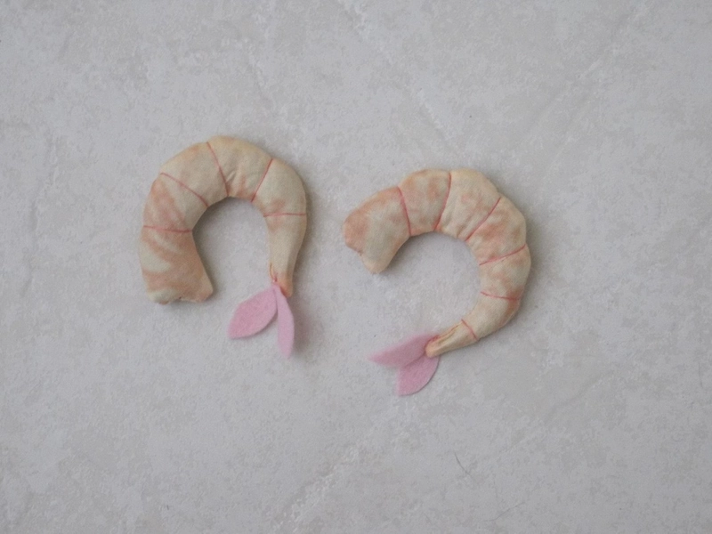 2 Pack- Shrimp Cat Toy Filled With Organic Catnip - Etsy