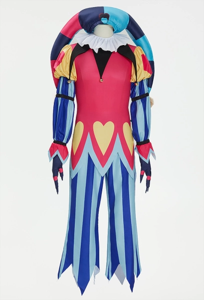 Hell Boss Fizz Cosplay Costume Clown Costume Shirt and Pants with Gloves and Hat