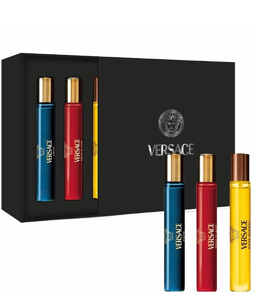 Versace Men's Travel Spray Trio