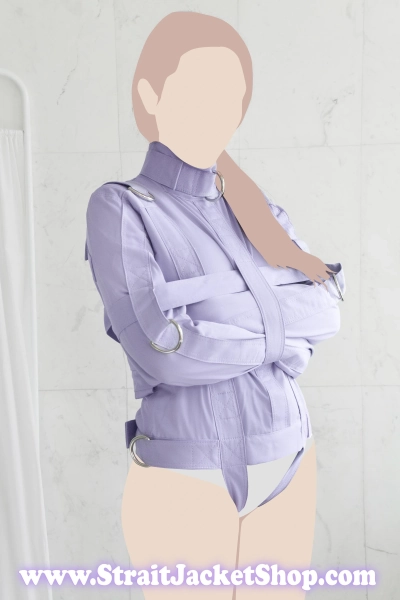 Purple ABDL Straitjacket - Straitjacket for Adult Baby Diaper Lover / ABDL / Bondage / Mature / Restraints /