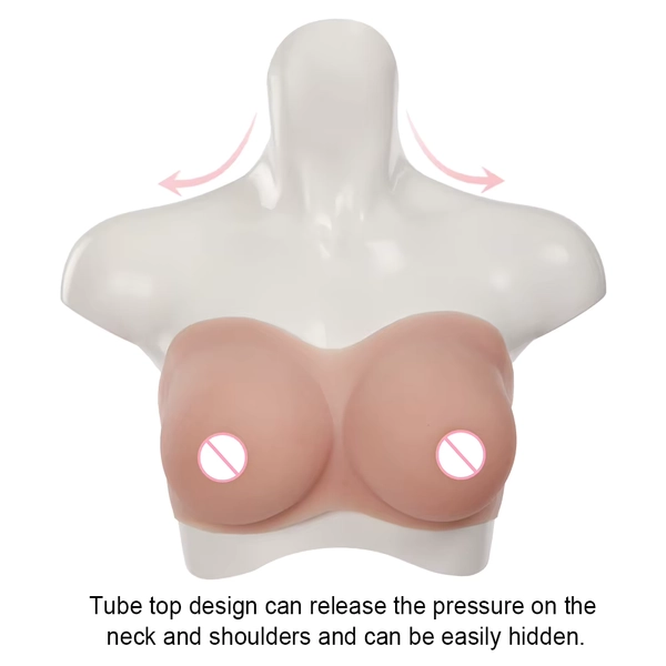 Silicone forms C-cup