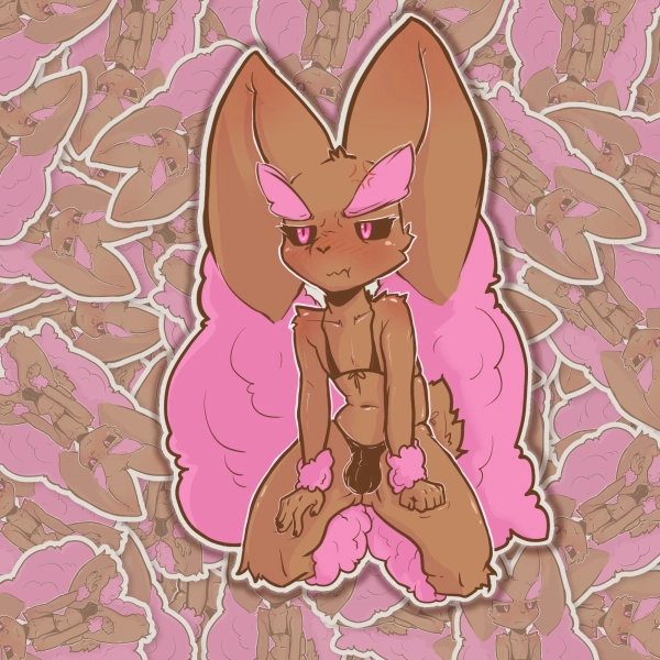 Femboy Lopunny NSFW Sticker