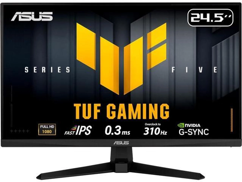 ASUS TUF Gaming Series 5 24.5 1080P Monitor (VG259QMR5A) - Fast-IPS, 310Hz, 0.3ms, G-SYNC Compatible, FreeSync Premium, Extreme Low Motion Blur Sync, 99% sRGB, DisplayWidget, Gaming AI, 3 yr warranty - Newegg.com
