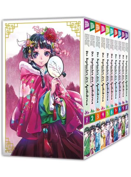 Apothecaries Diaries manga volumes 1-10