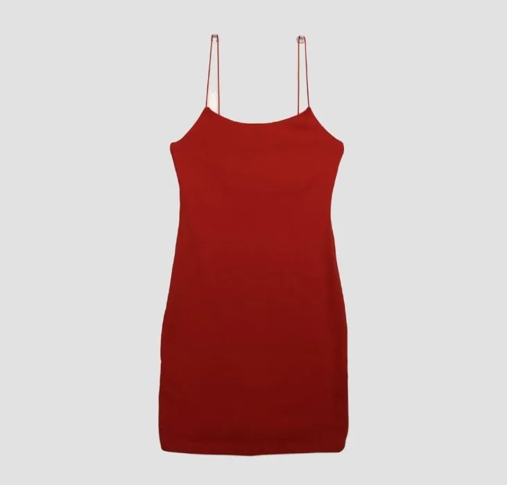 Vestido rojo Zara