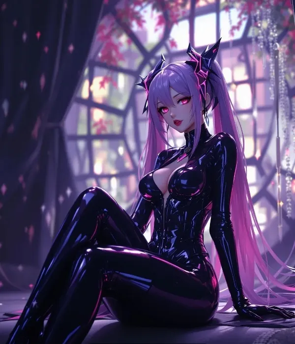 Latex Mayfair Mac | M / Black and Gold