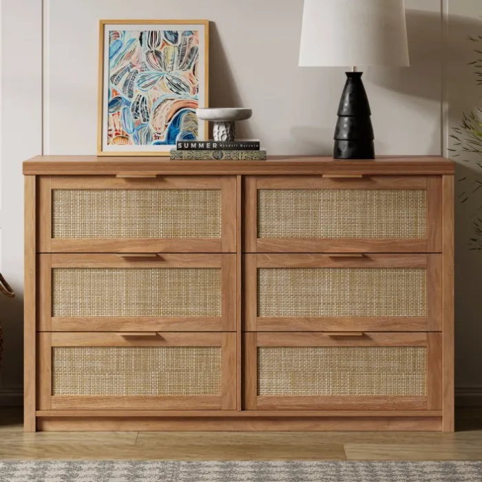 Dearbhaile 52.7" W 6 - Drawer Dresser